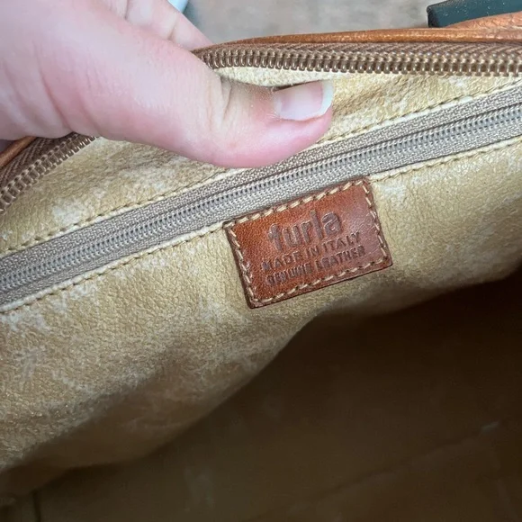 Furla Tan and Black Crossbody Bag - Picture 12 of 13